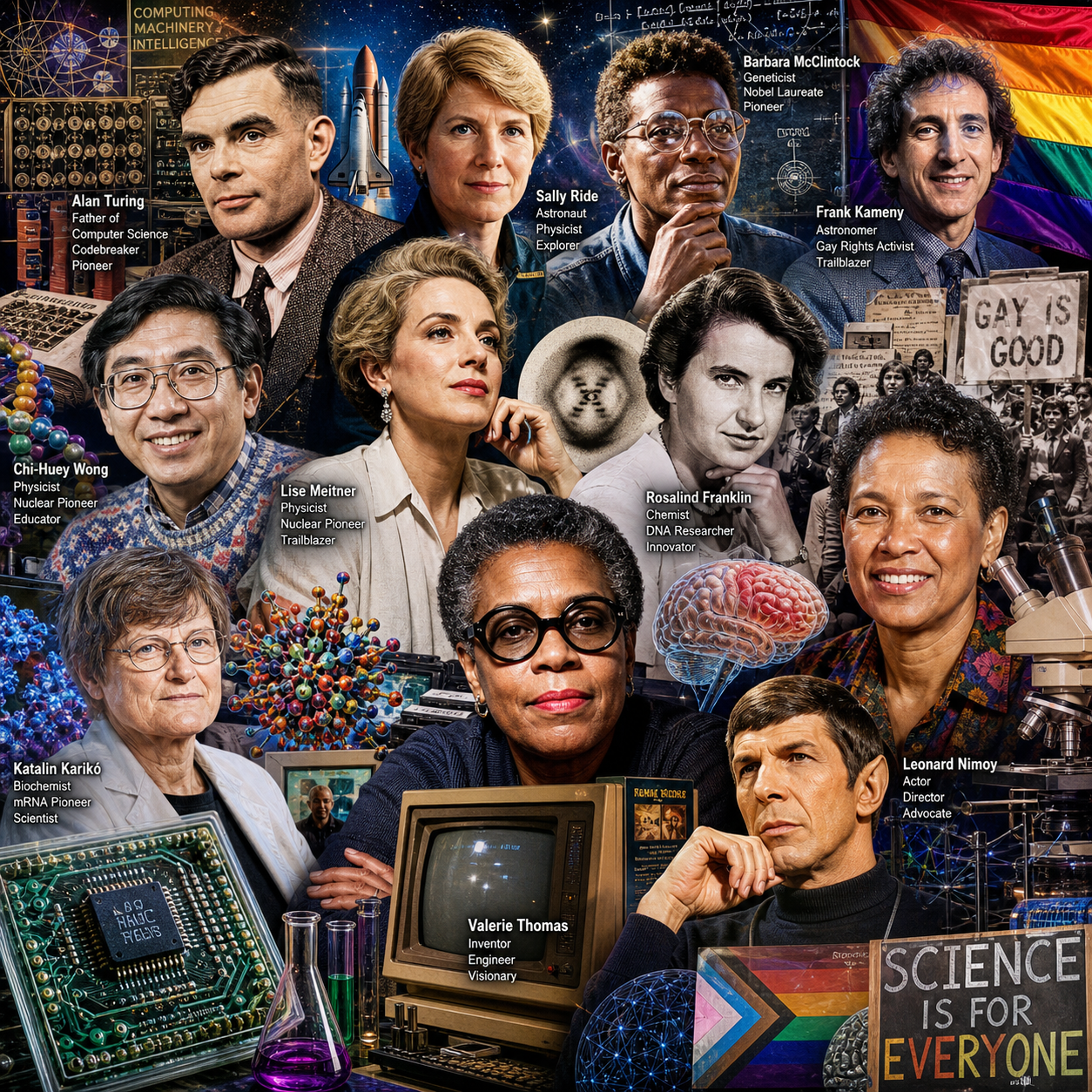 Científicxs LGBTQI+ que cambiaron la historia de la ciencia